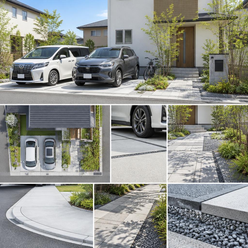 駐車場リフォームが得意な会社として、使い方から考えます